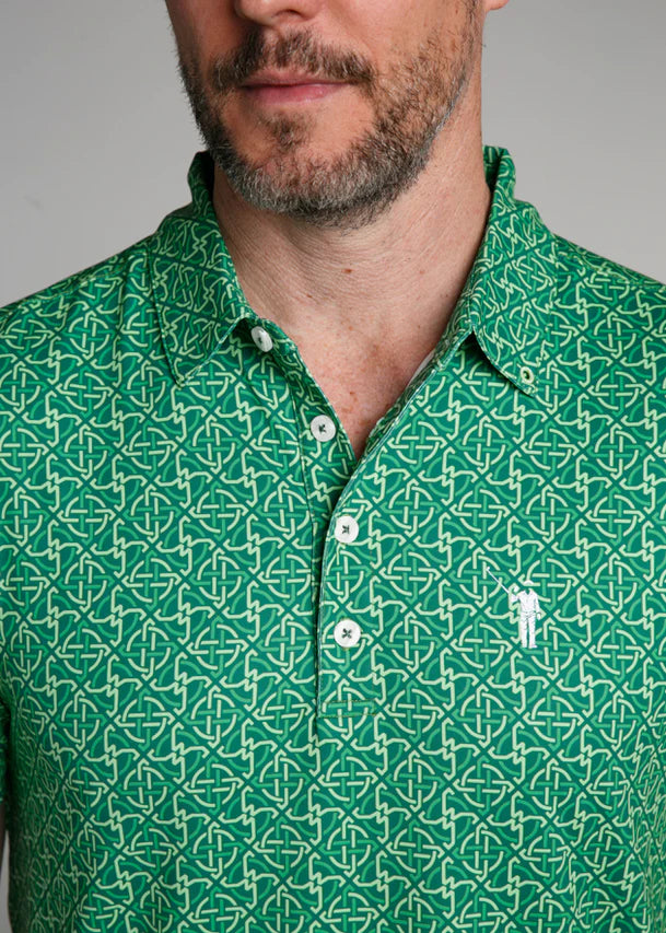 William Murray KNOTTY BY NATURE POLO - Green