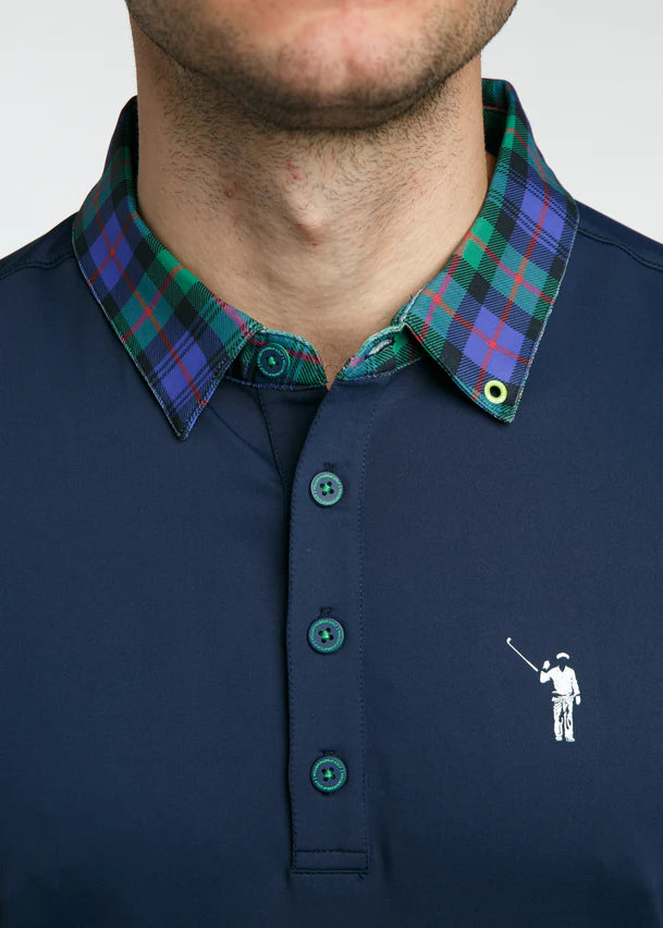 William Murray MURRAY FAMILY TIES POLO - Navy