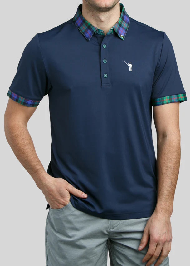 William Murray MURRAY FAMILY TIES POLO - Navy