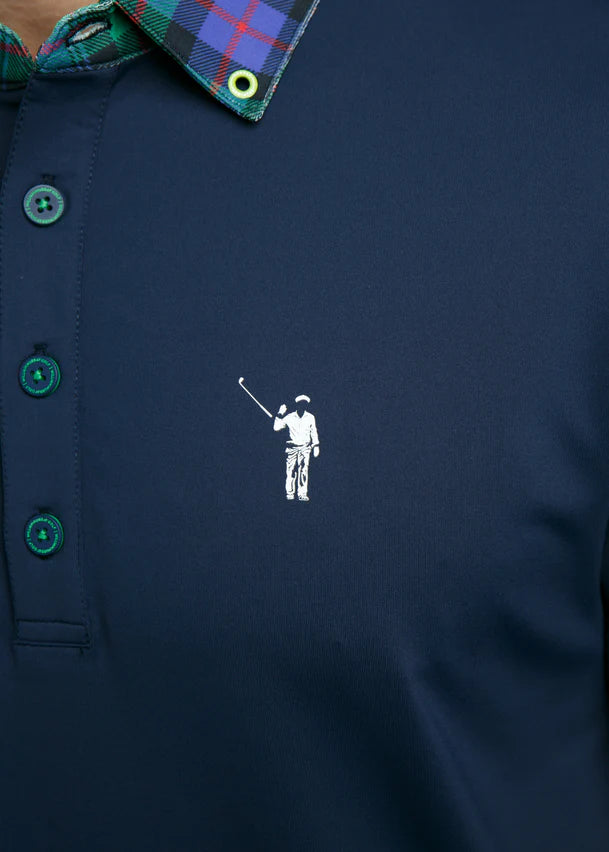 William Murray MURRAY FAMILY TIES POLO - Navy