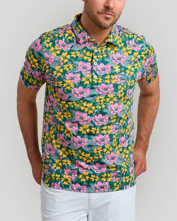 William Murray SOUTHERN CHARM POLO - Emerald