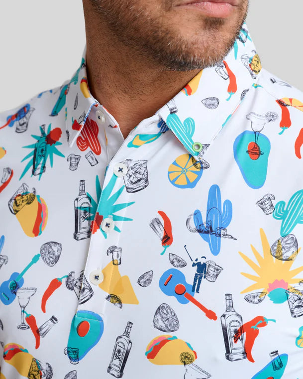 William Murray TNT POLO - White