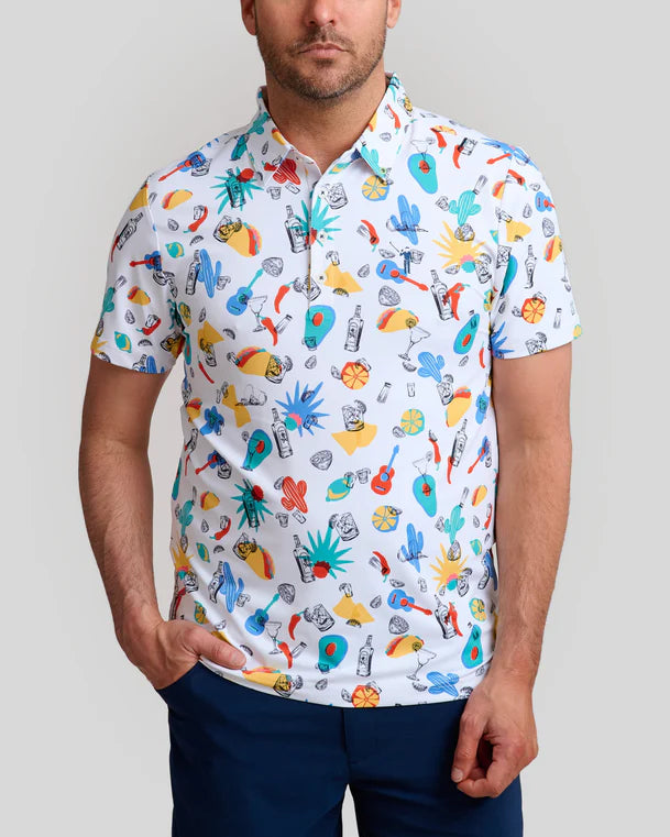 William Murray TNT POLO - White