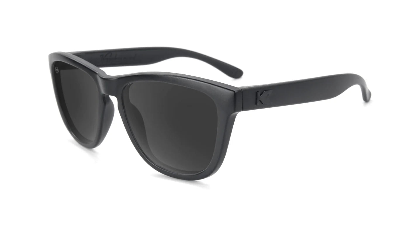 Knockaround KIDS PREMIUMS Polarized - BLACK ON BLACK/SMOKE