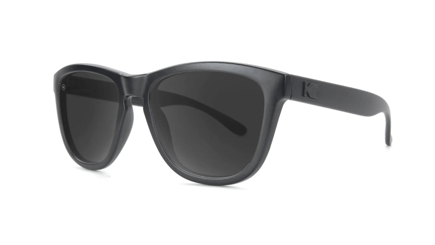 Knockaround KIDS PREMIUMS Polarized - BLACK ON BLACK/SMOKE