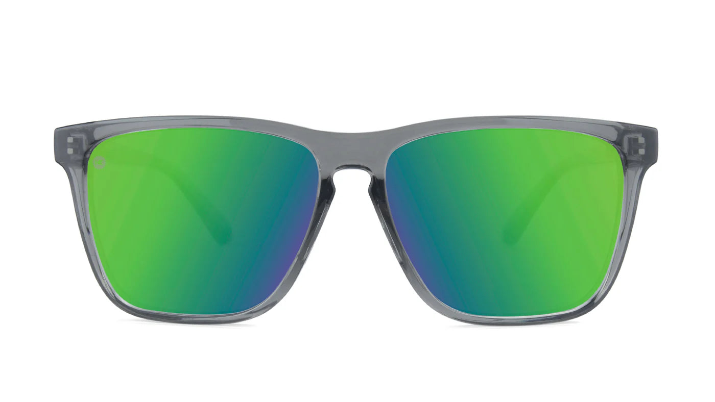 Knockaround - Fast Lanes Sport - CLEAR GREY / GREEN MOONSHINE