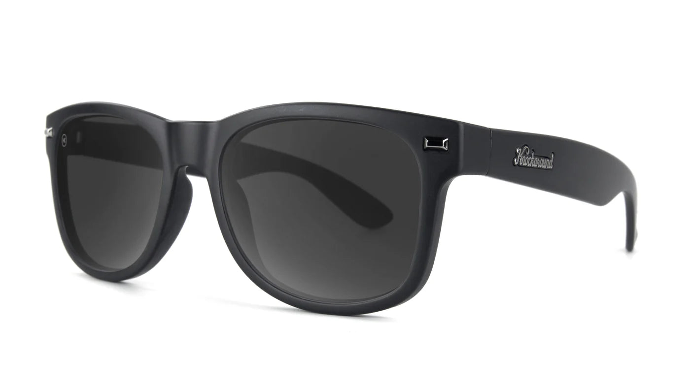Knockaround - Fort Knocks - Matte Black on Black/Smoke
