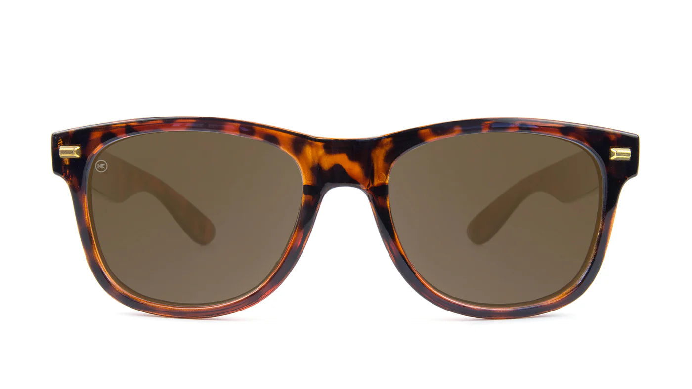 Knockaround FORT KNOCKS Polarized GLOSSY - TORTOISE SHELL / AMBER