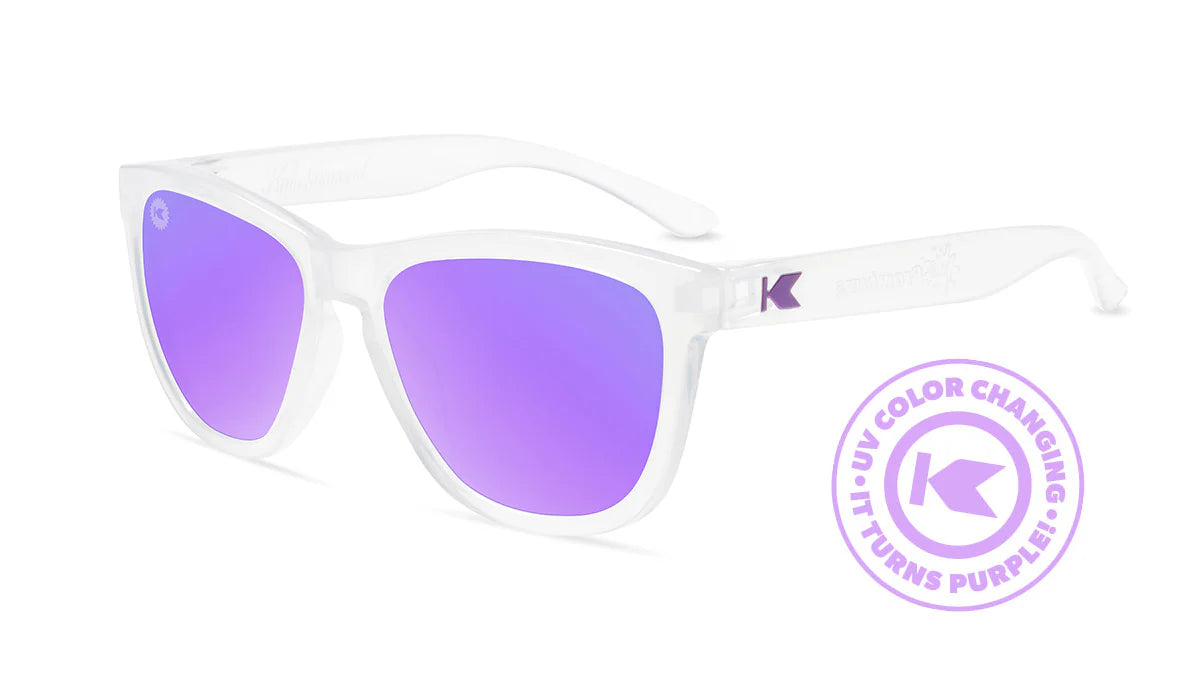 Knockaround KIDS PREMIUMS Polarized - GRAPE JELLYFISH