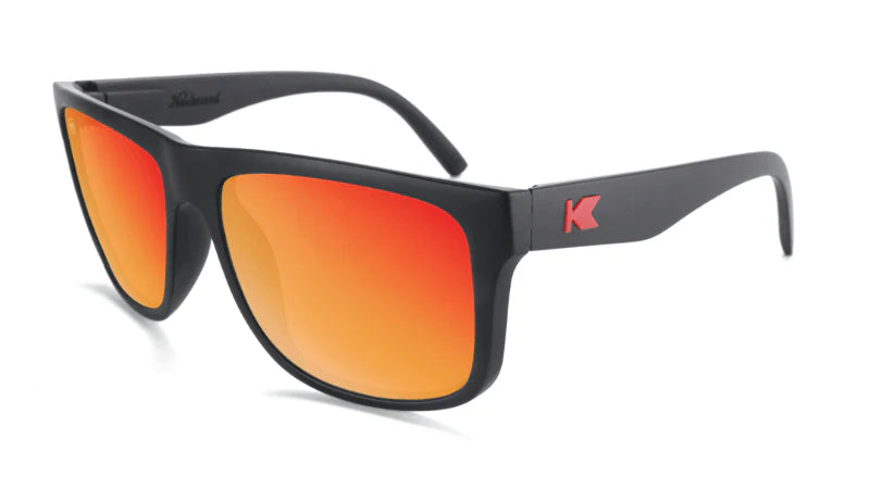 Knockaround - Torrey Pines -Matte Black/Red sunset