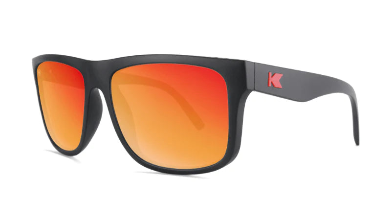 Knockaround - Torrey Pines -Matte Black/Red sunset