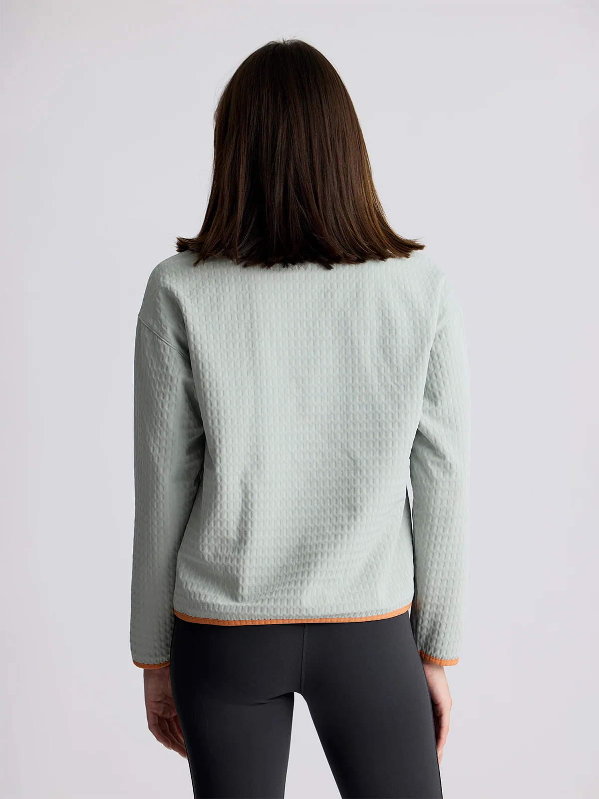 Free Fly Women's Gridback Fleece Snap Pullover - Desert Sage
