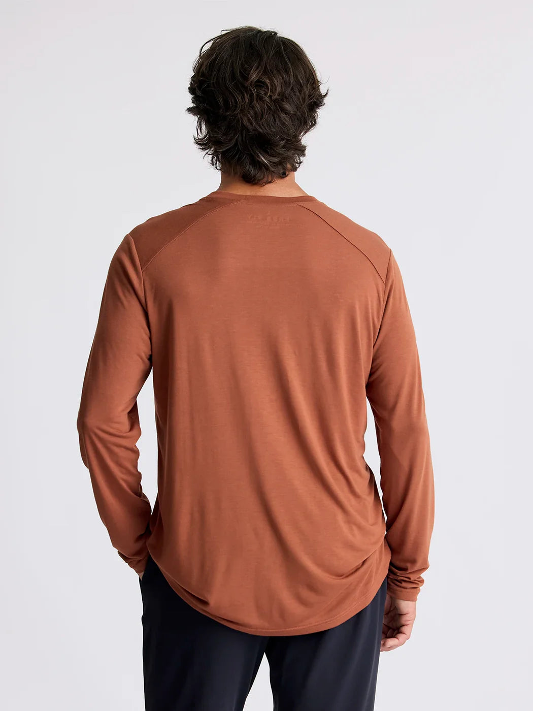 Free Fly Men's Bamboo Lightweight Long Sleeve - Adobe