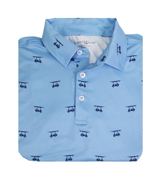 Youth Albatross Polo - Bell with Golf Carts