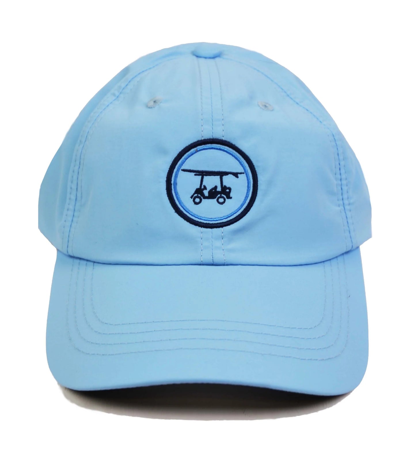 Bald Head Blues Performance Hat - Light Blue