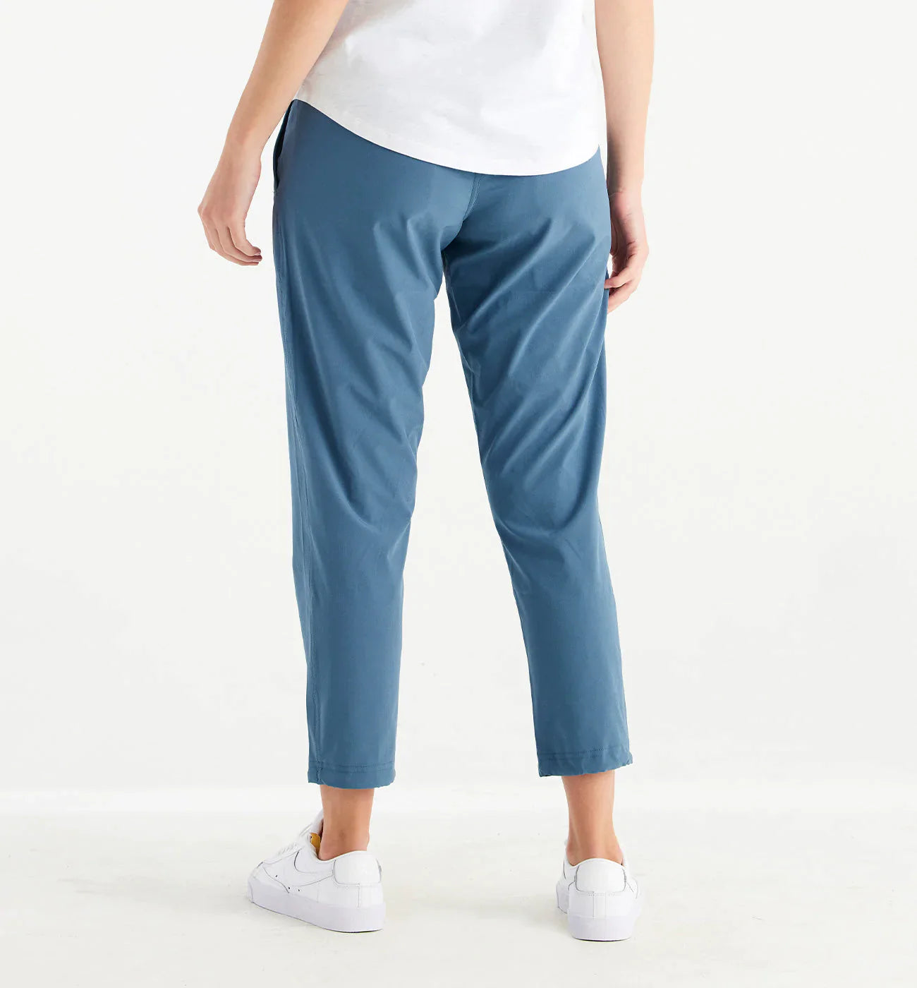Free Fly Women's Breeze Cropped Pant - Pacific Blue