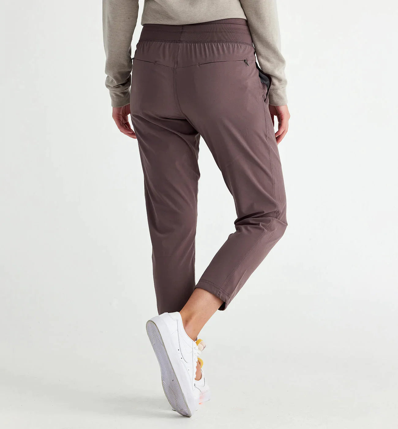 Free Fly Women's Breeze Cropped Pant - Purple Peak