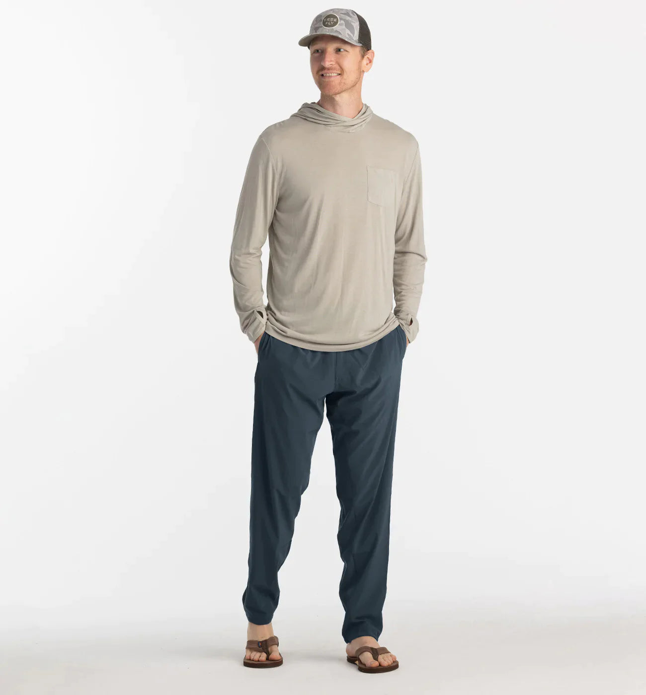Free Fly Men's Breeze Pant - Blue Dusk III
