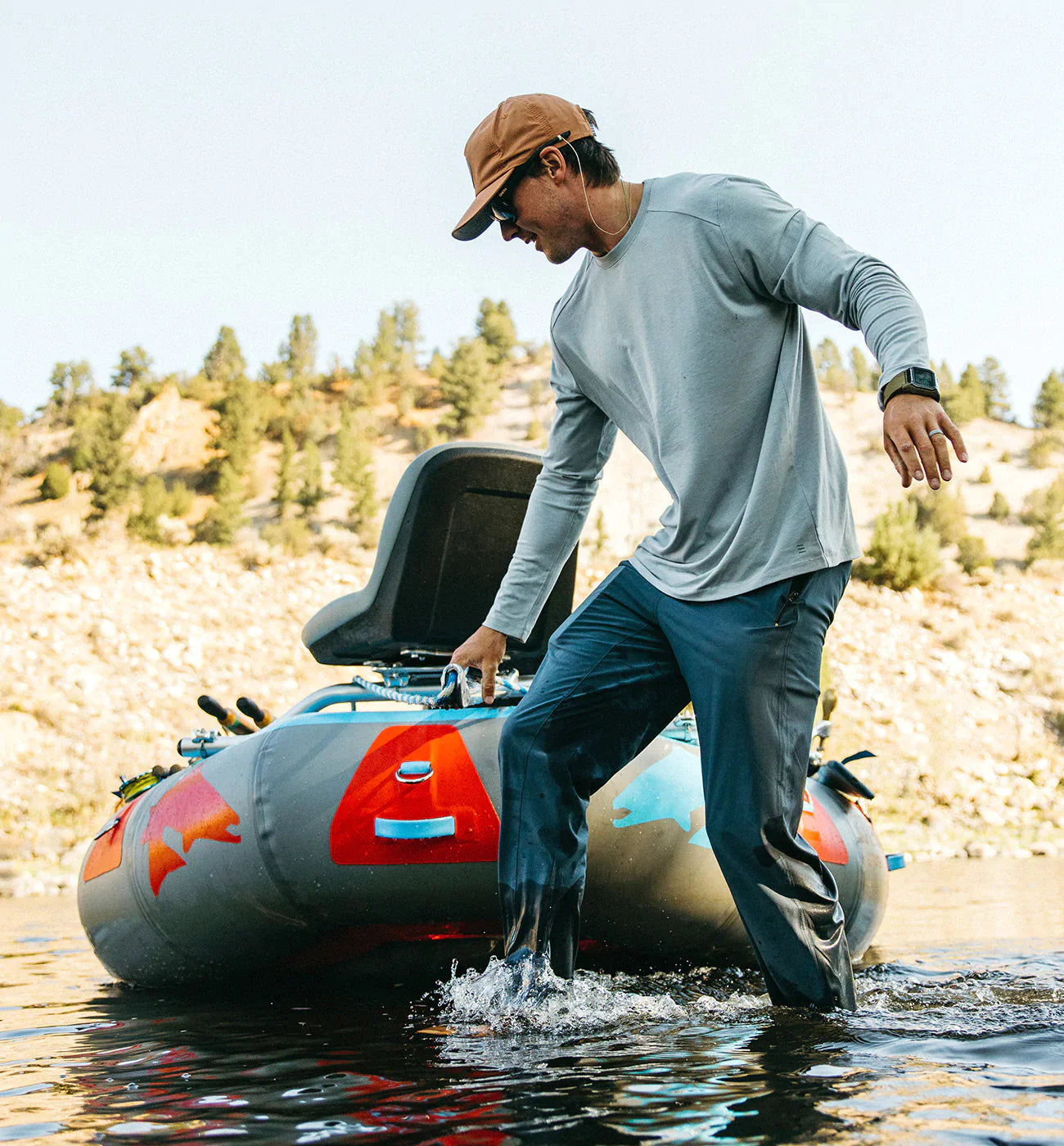 Free Fly Men's Breeze Pant - Slate