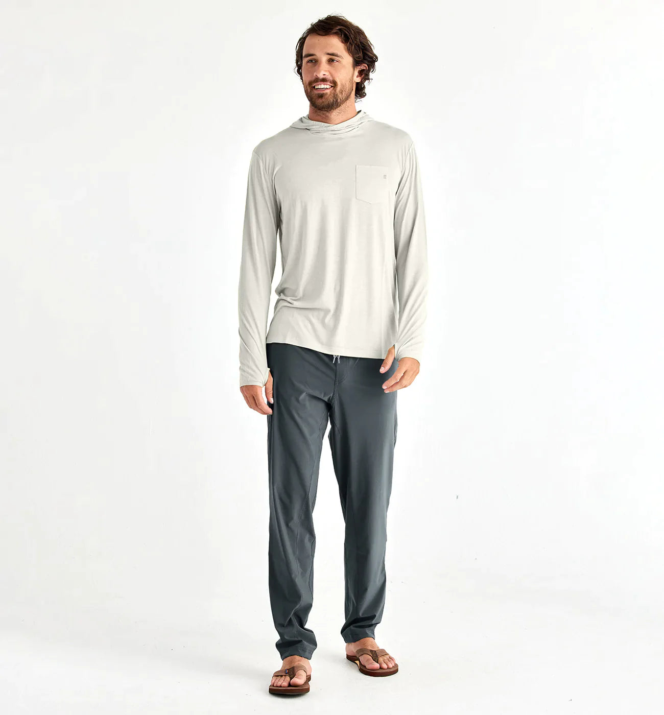 Free Fly Men's Breeze Pant - Storm Cloud