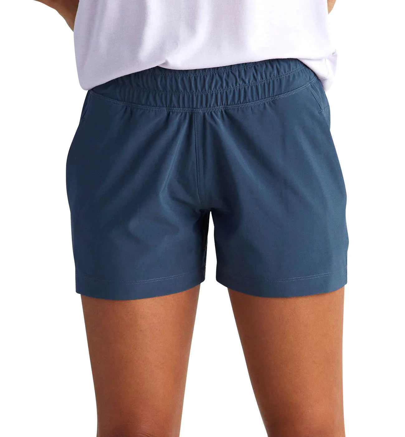 Free Fly Women's Pull-On Breeze Short - Blue Dusk II