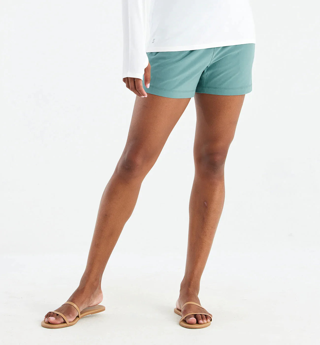 Free Fly Women's Pull-On Breeze Short - Sabal Green