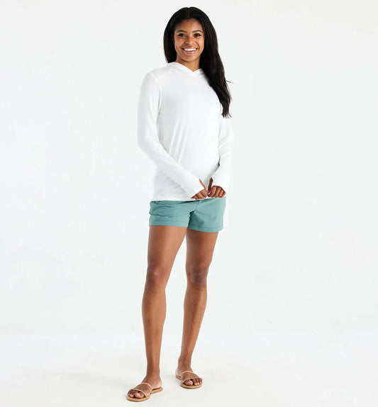 Free Fly Women's Pull-On Breeze Short - Sabal Green