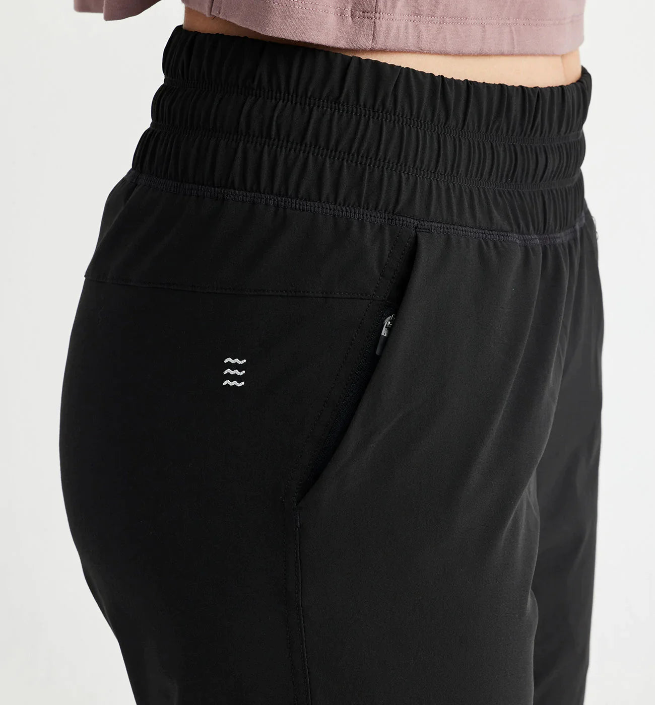 Free Fly Women's Breeze Pull-On Jogger - Black