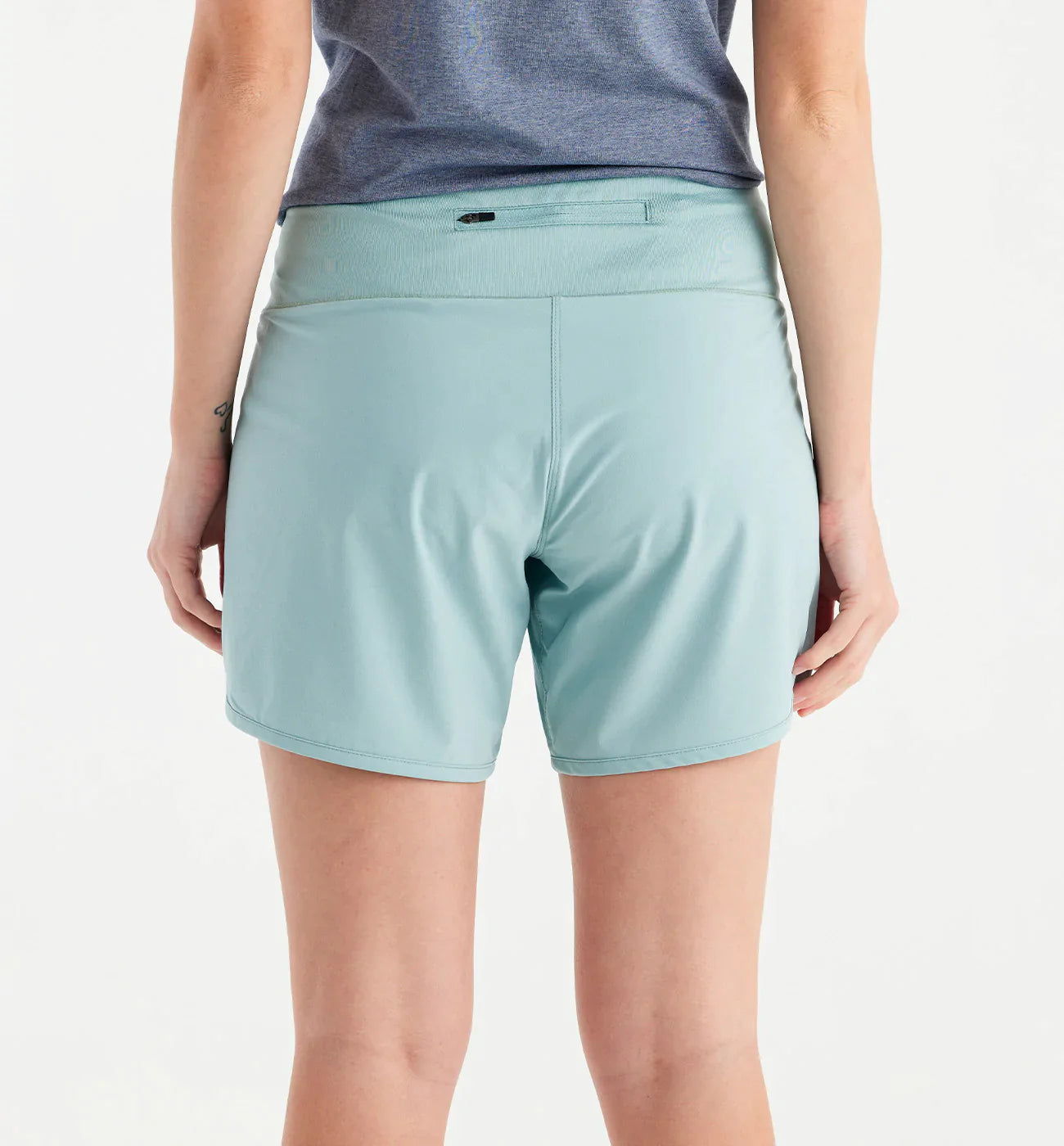 Free Fly Women's Bamboo Lined Breeze Short – 6" - Seaglass