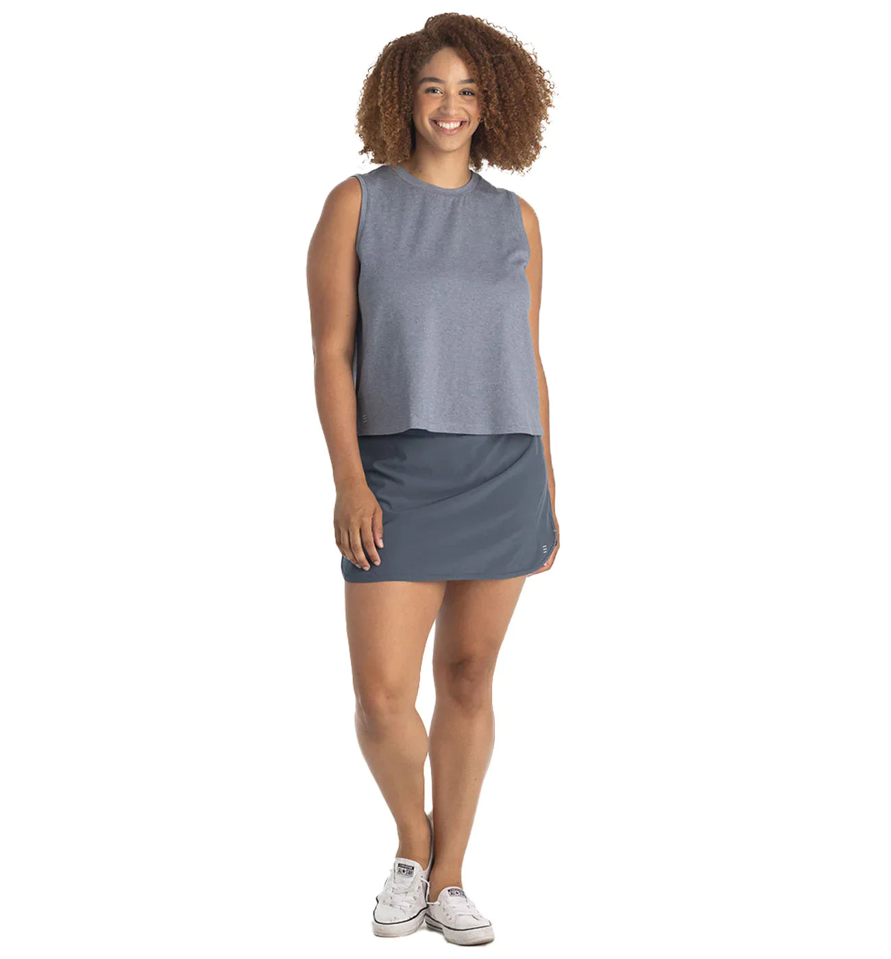 Free Fly Women's Bamboo Lined Breeze Skort - Blue Dusk II
