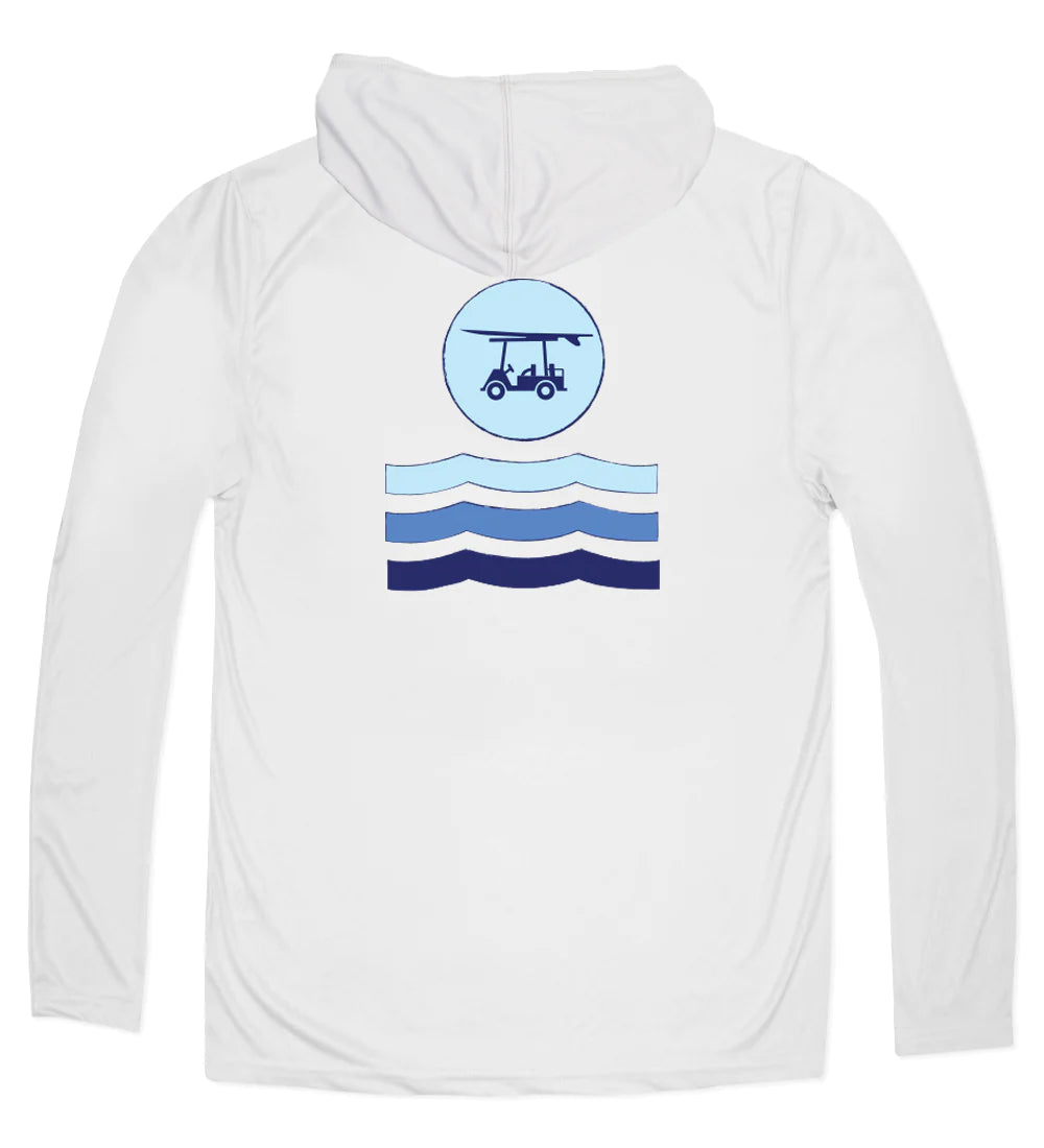 Waves Hoodie - Pearl Grey