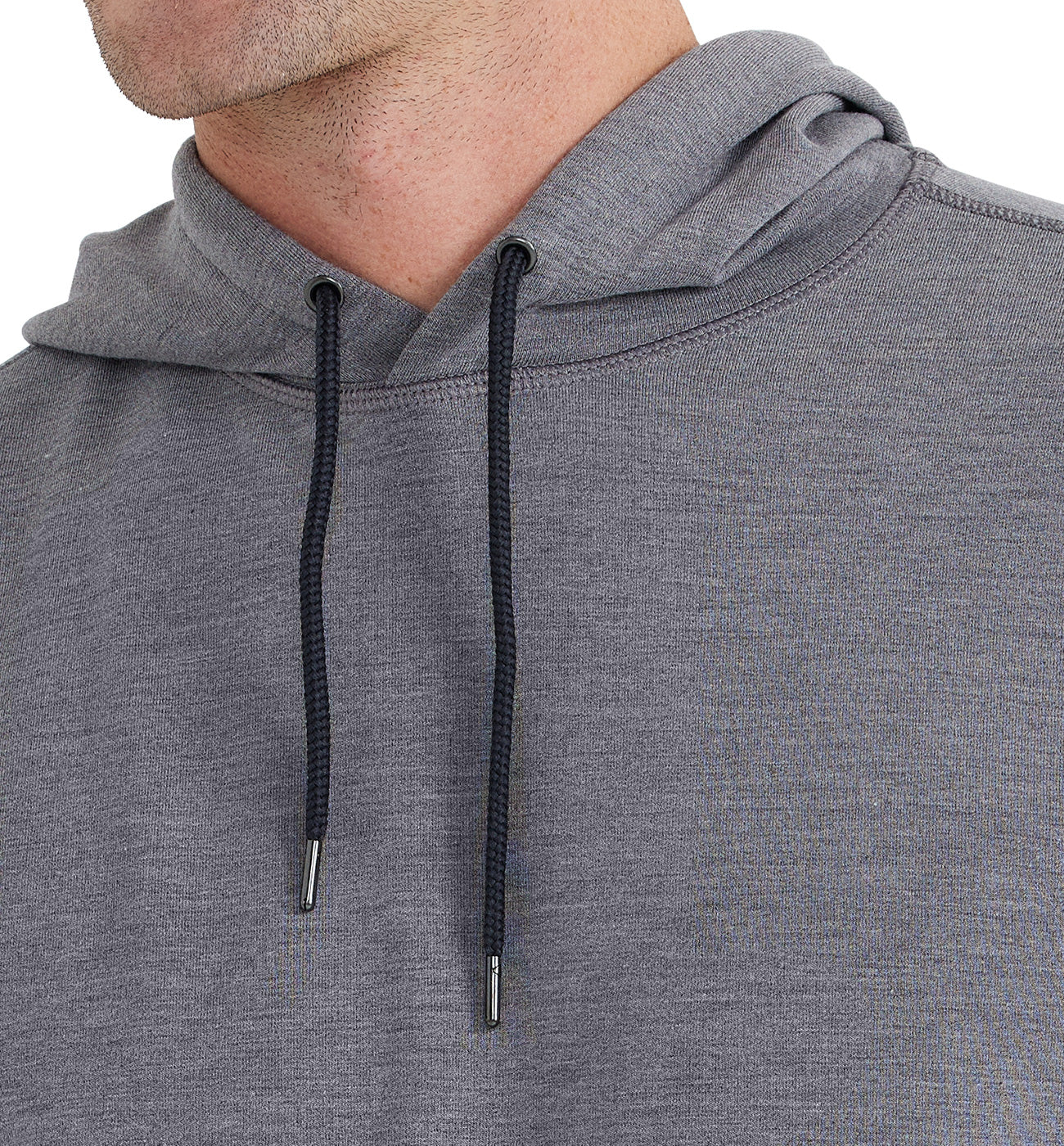 Free Fly Men's Bamboo Lightweight Fleece Pullover Hoodie - Heather Navy