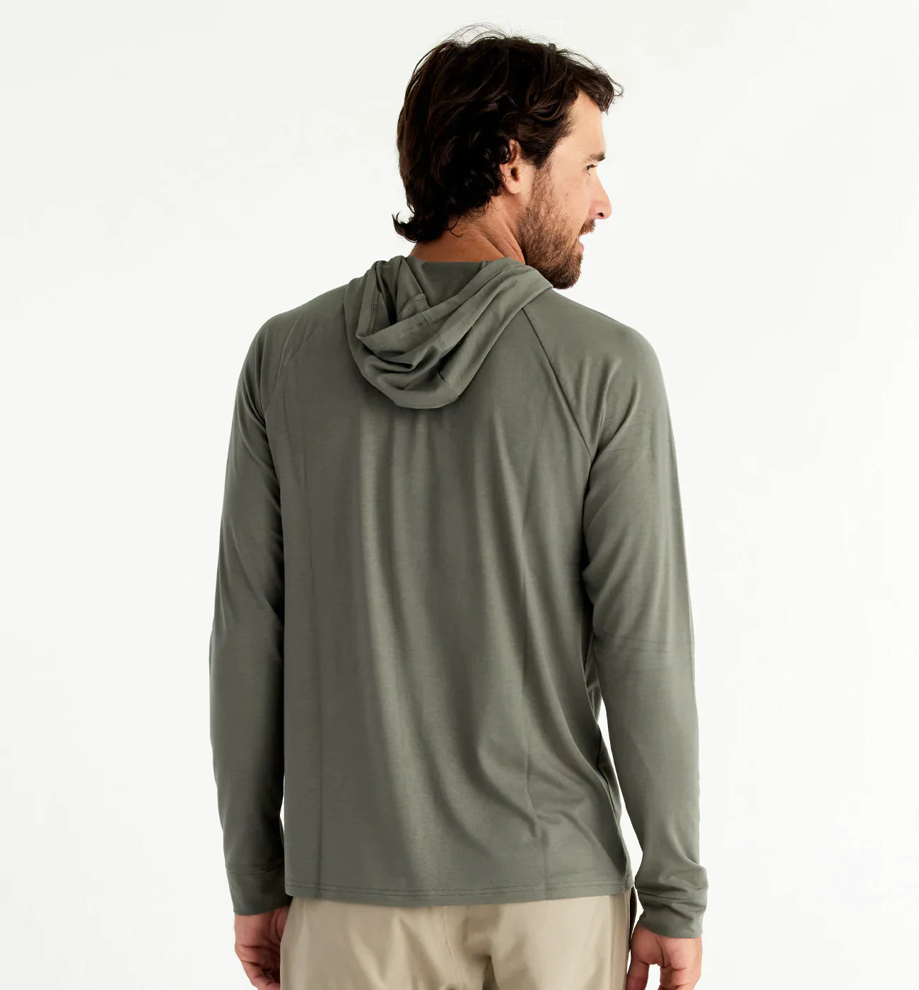 Free Fly Men's Bamboo Flex Hoodie - Fatigue