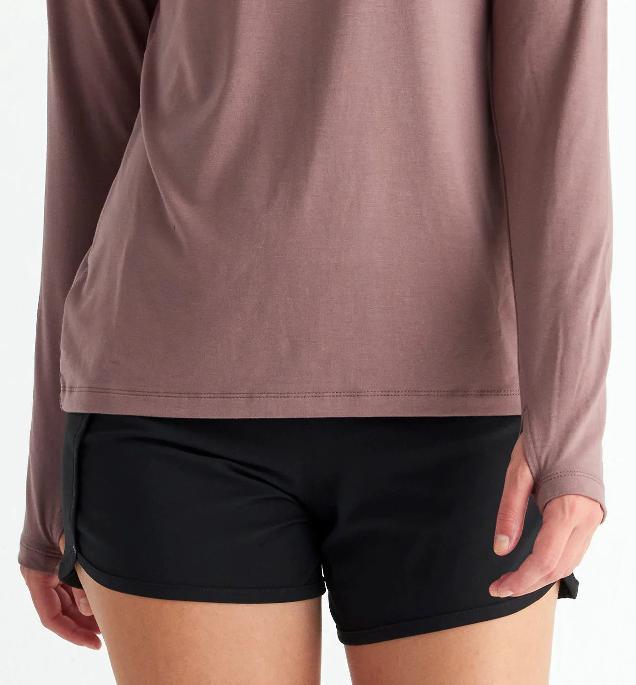 Free Fly Women's Bamboo Flex Quarter Zip - Canyon