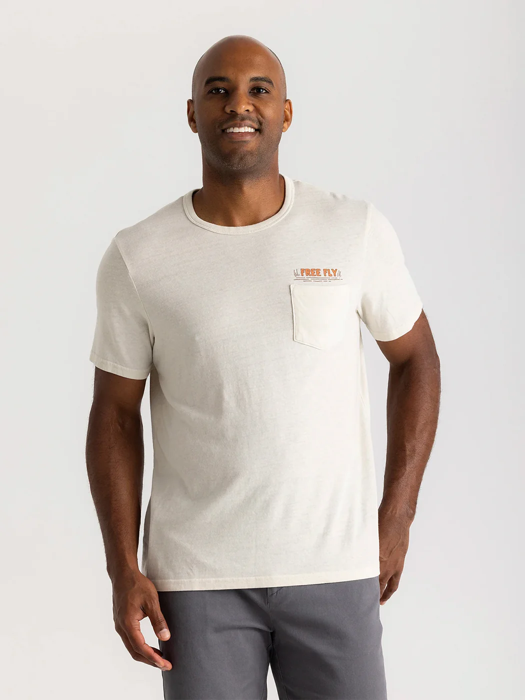 Free Fly Lazy Tides Pocket Tee - Heather Birch