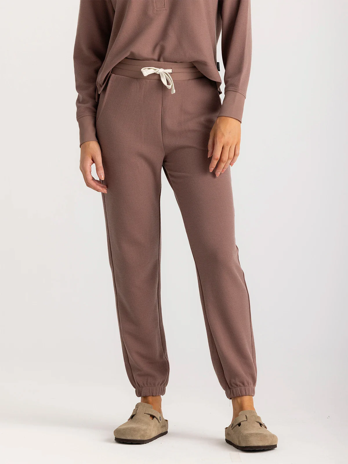 Free Fly Women's Waffle Jogger - Fig