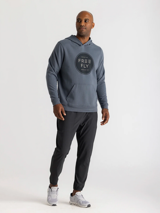 Free Fly Comfort On Fleece Hoodie - Storm Cloud