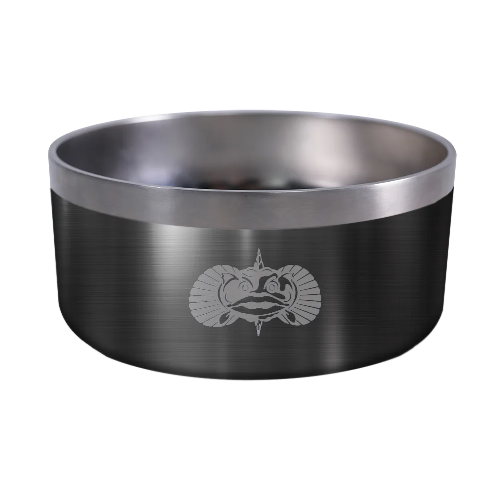 Toadfish Non-Tipping Dog Bowls - White