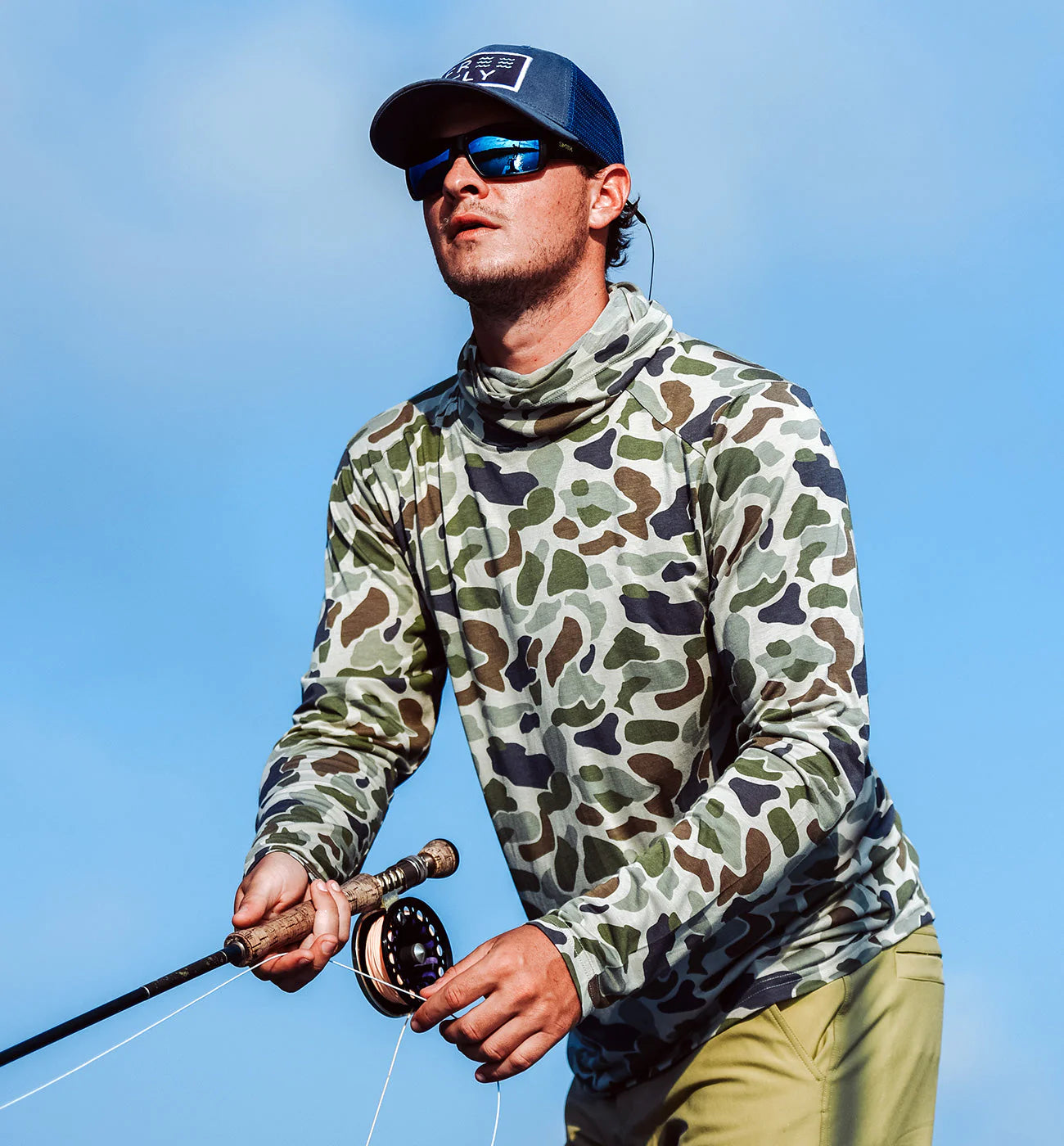 Free Fly Men's Bamboo Lightweight Long Sleeve - Camo