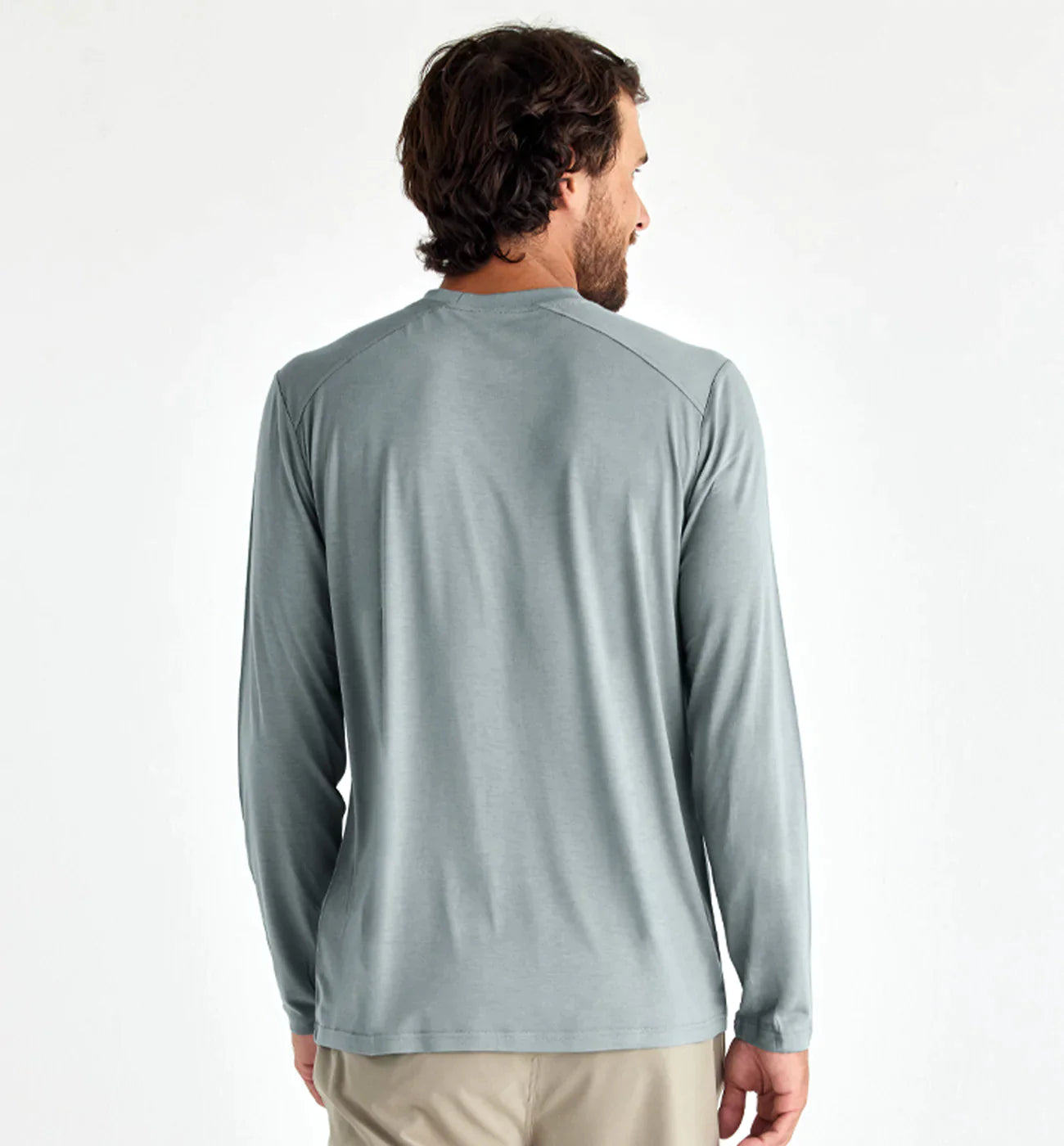 Free Fly Men's Bamboo Lightweight Long Sleeve - Slate