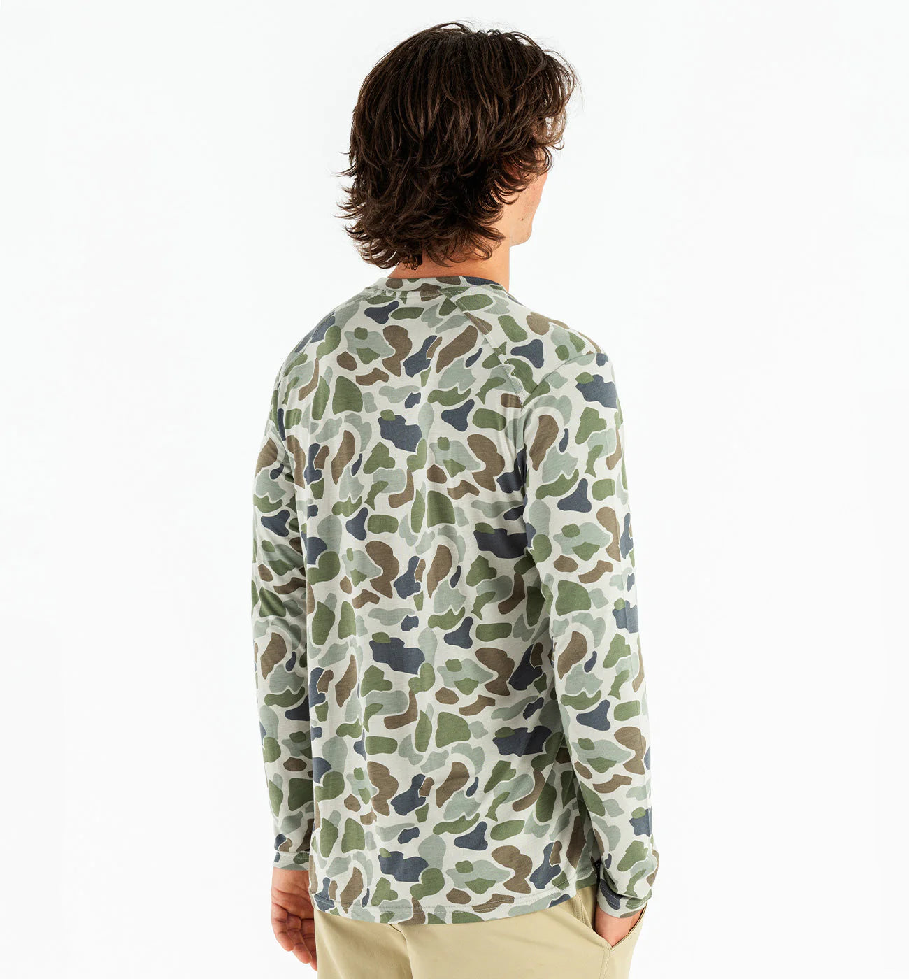 Free Fly Men's Bamboo Lightweight Long Sleeve - Camo