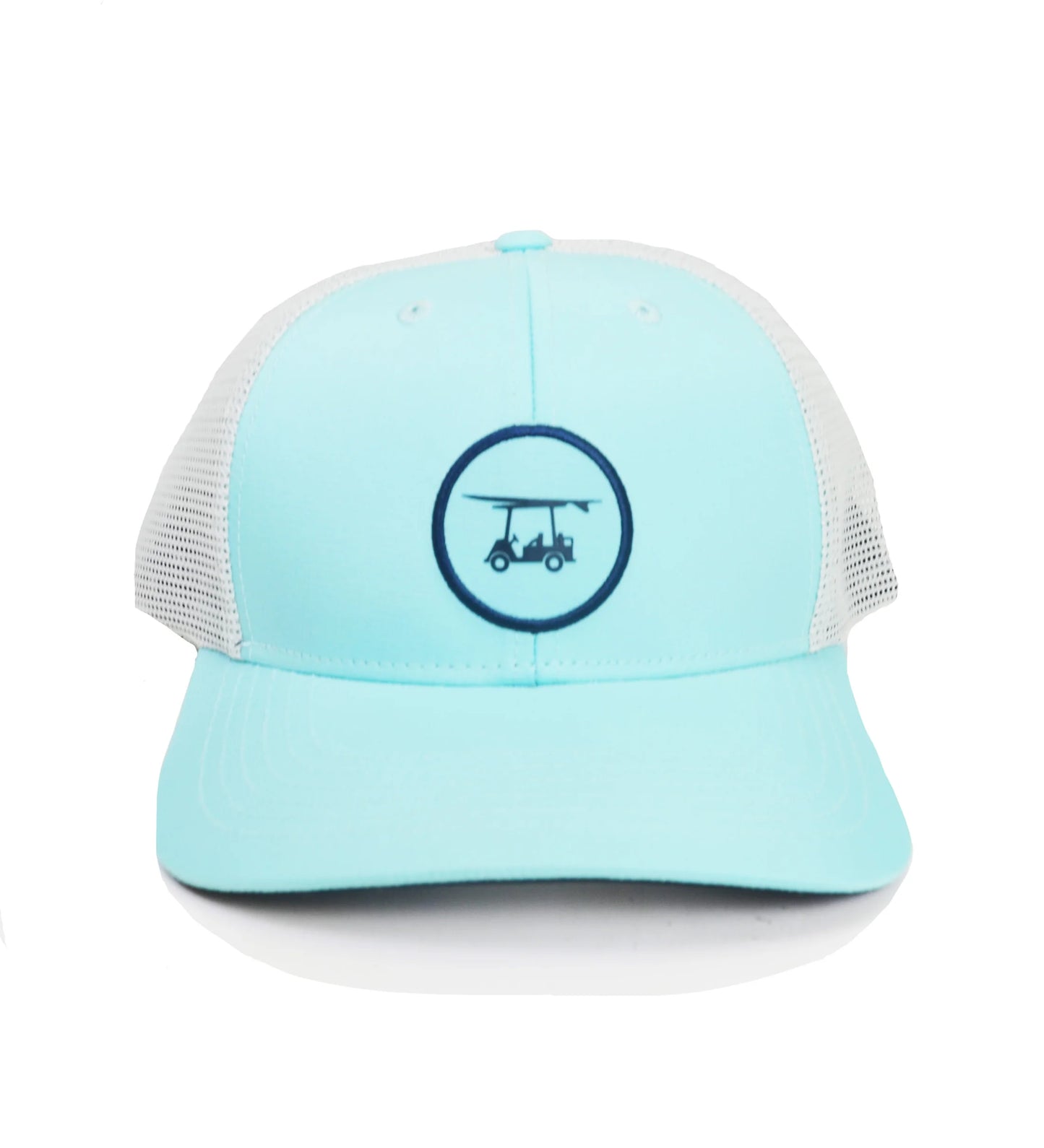 Bald Head Blues Performance Trucker - Seaglass