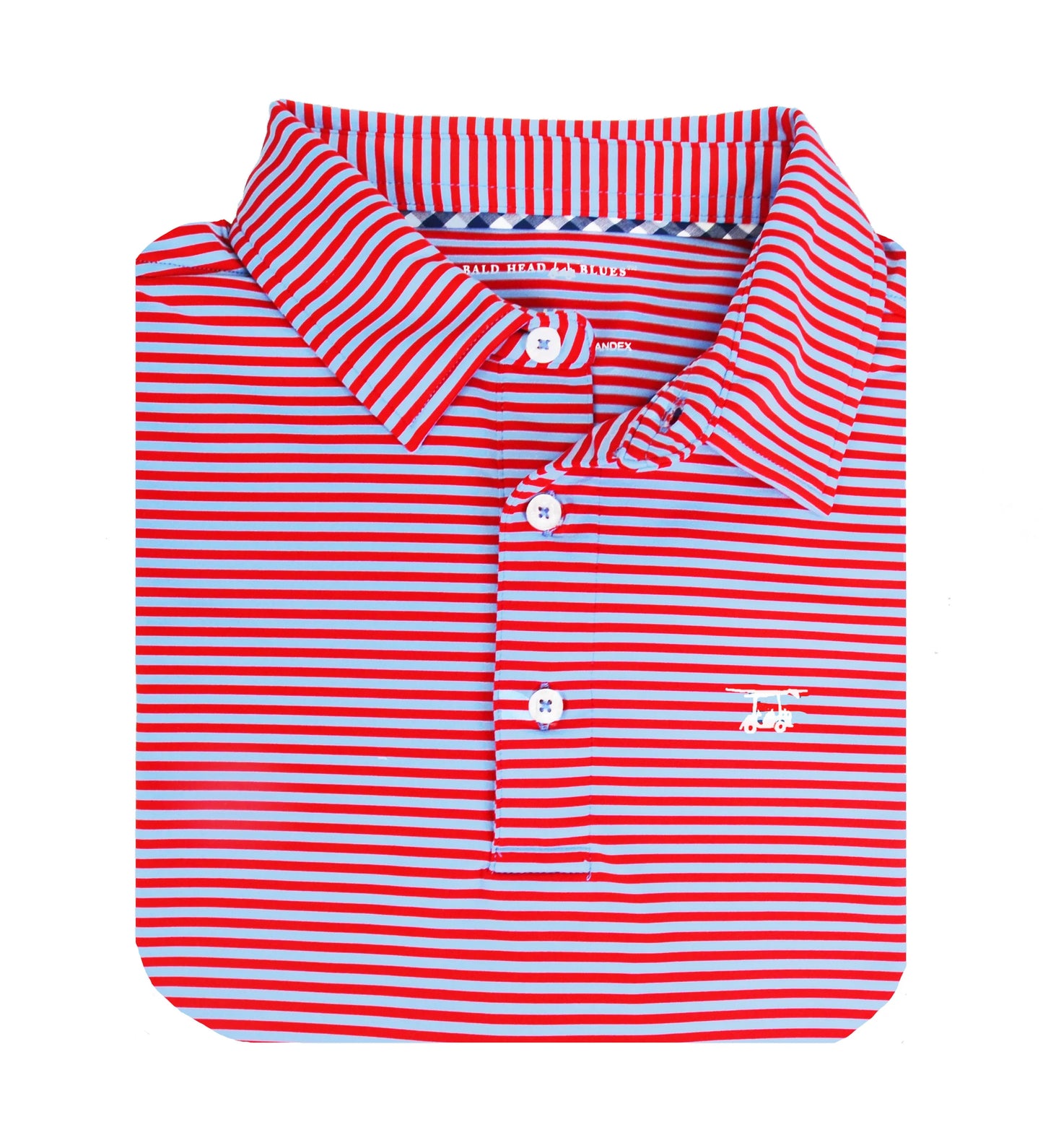 Bald Head Blues Albatross Polo - State Red / Bell