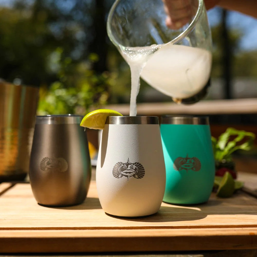 Toadfish Non-Tipping 10oz Wine Tumblers