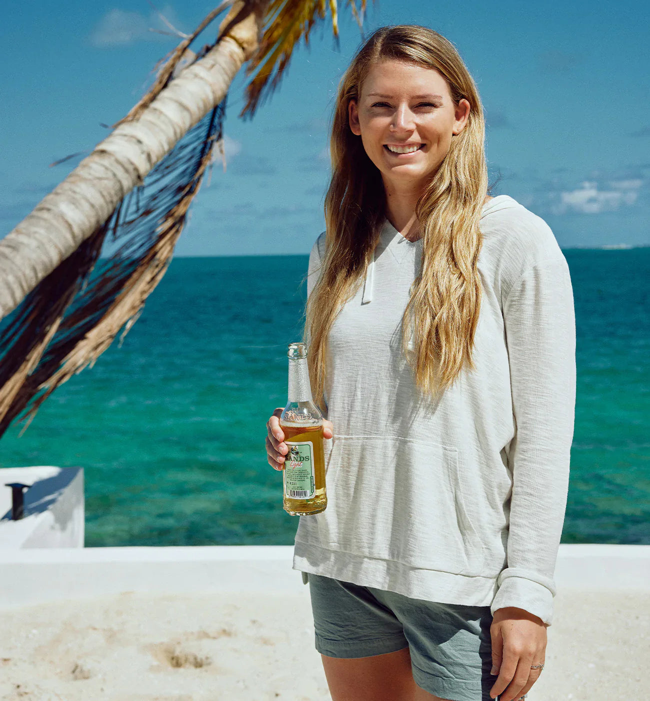 Free Fly Women's Bamboo Slub Hoodie - Sea Salt