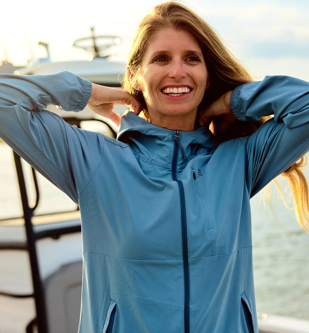Free Fly Women's Breeze Jacket - Light Grey