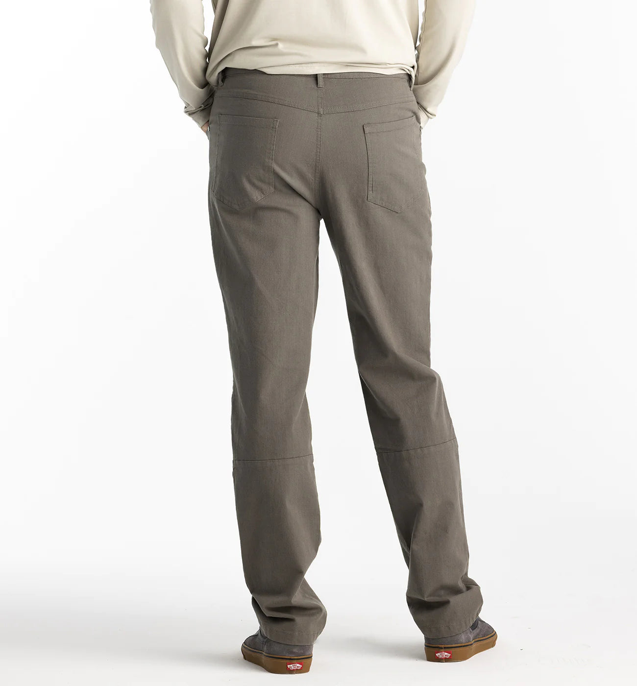Free Fly Men's Stretch Canvas 5 Pocket Pant - Smokey Olive