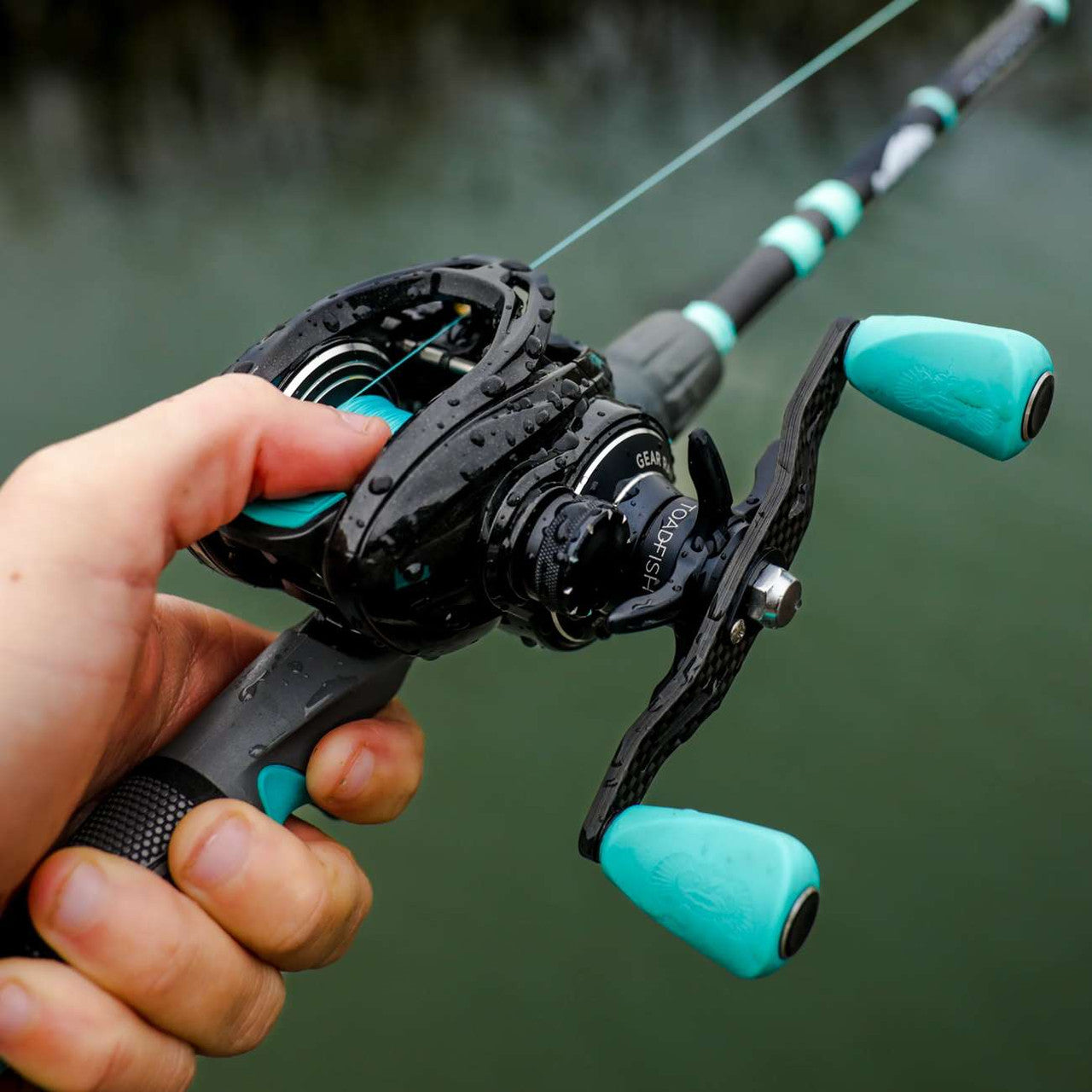 Toadfish TFBCREEL71 Elite Carbon Series Baitcasting Reel