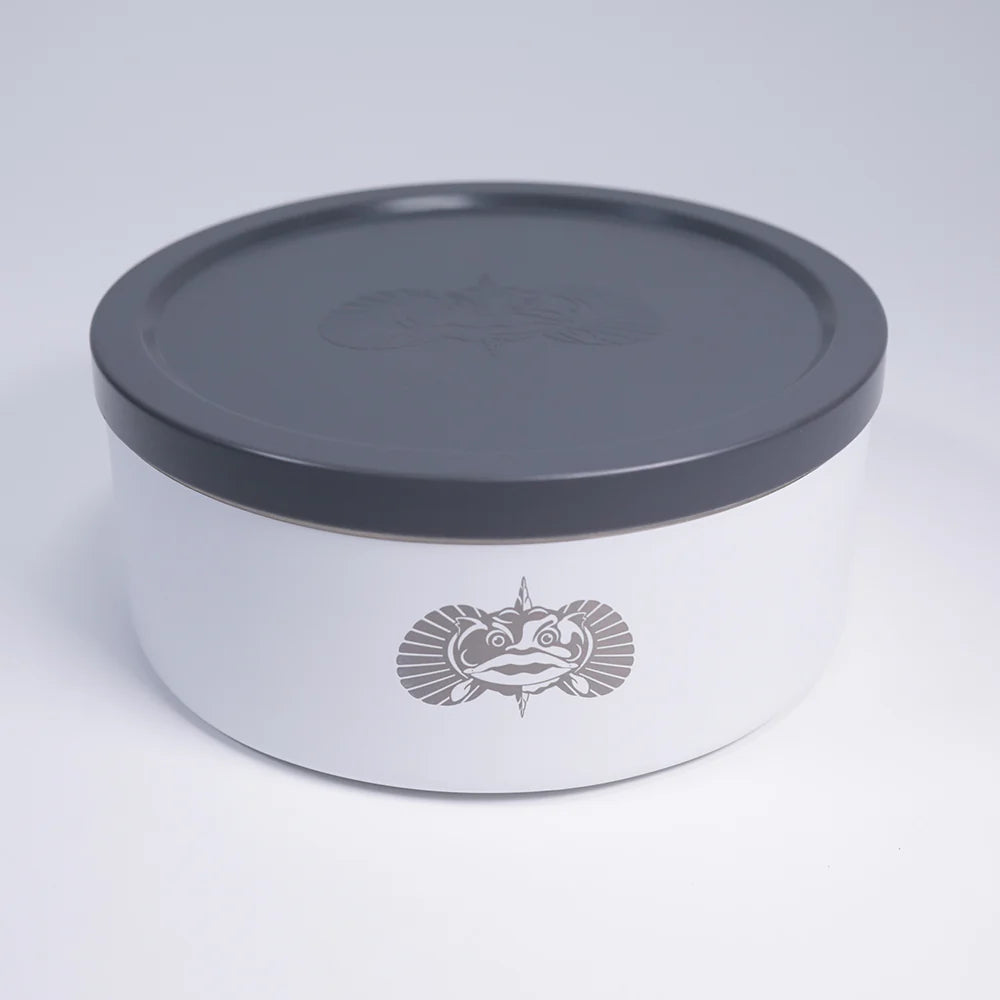 Toadfish Non-Tipping Dog Bowls - White