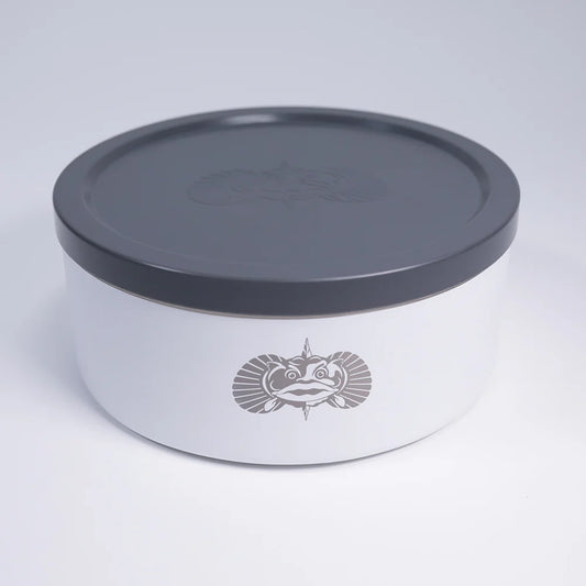 Toadfish Non-Tipping Dog Bowls - White